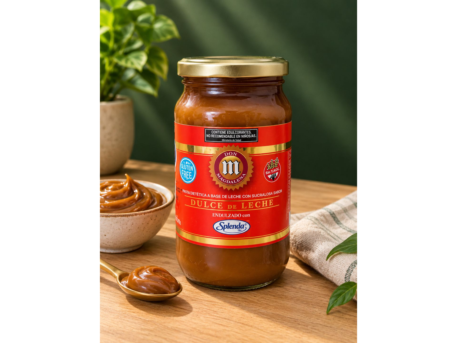 DULCE DE LECHE CON SPLENDA DOÑA MAGDALENA x 400gr