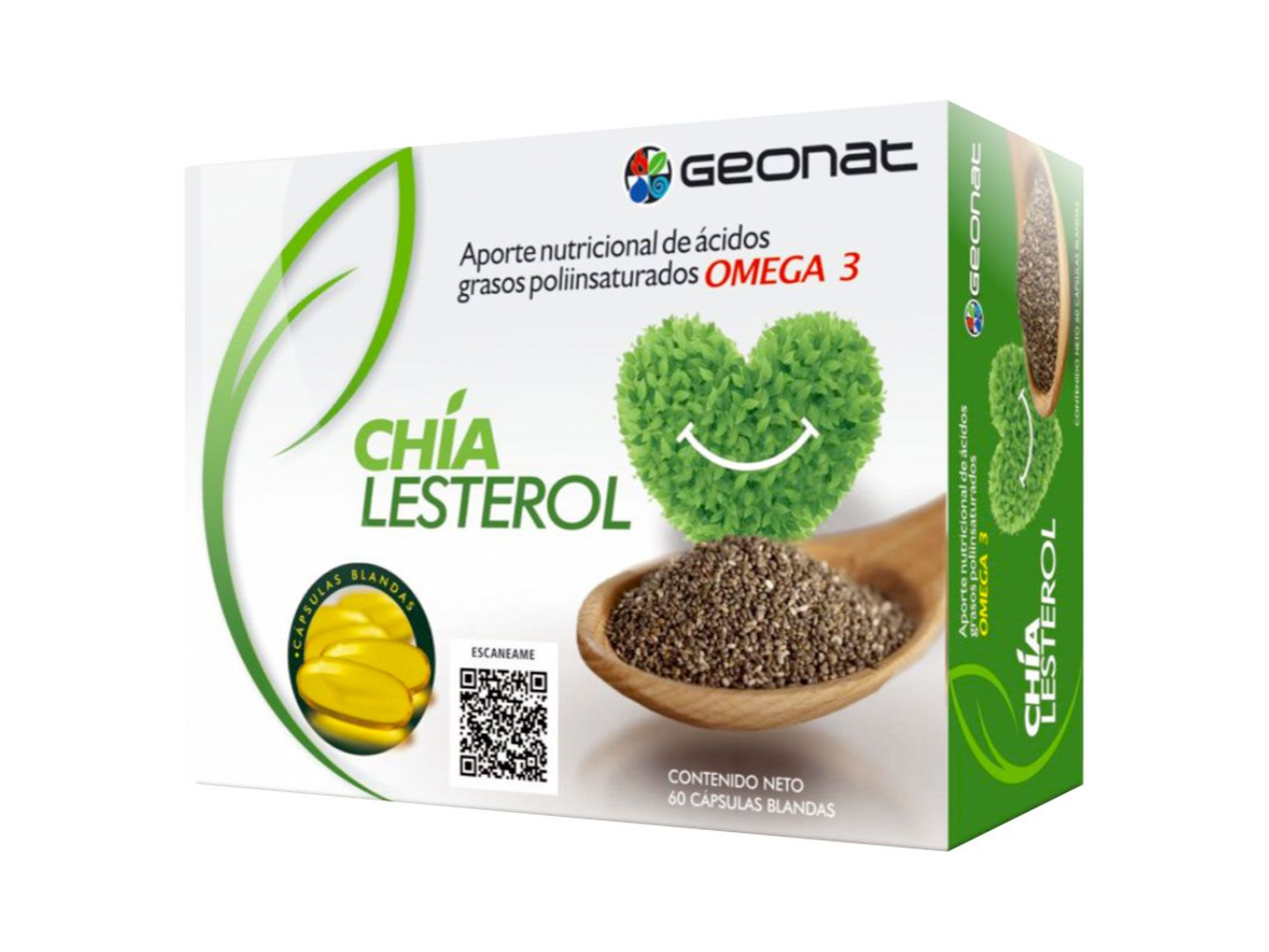CHIALESTEROL x 60 cápsulas GEONAT