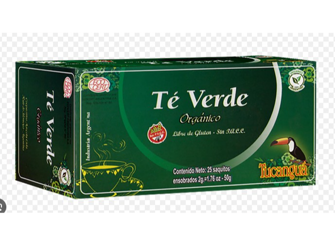 TE VERDE TUCANGUÁ ORGÁNICO X 25 SAQ