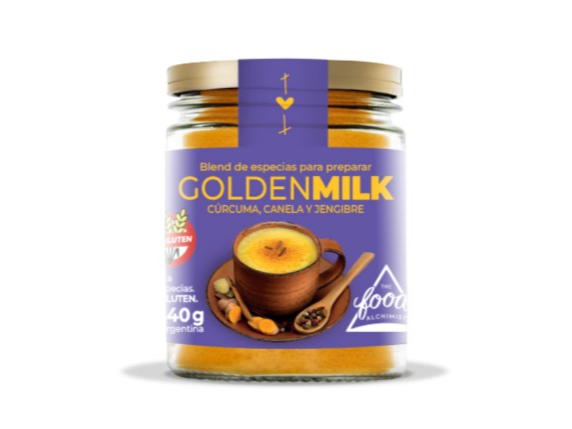 GOLDEN MILK X 40 GR THE FOOD ALCHIMIST