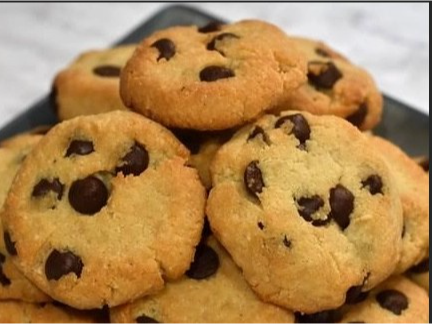 GALLETAS CON CHIPS DE CHOCOLATE KETO "CONKETOS"