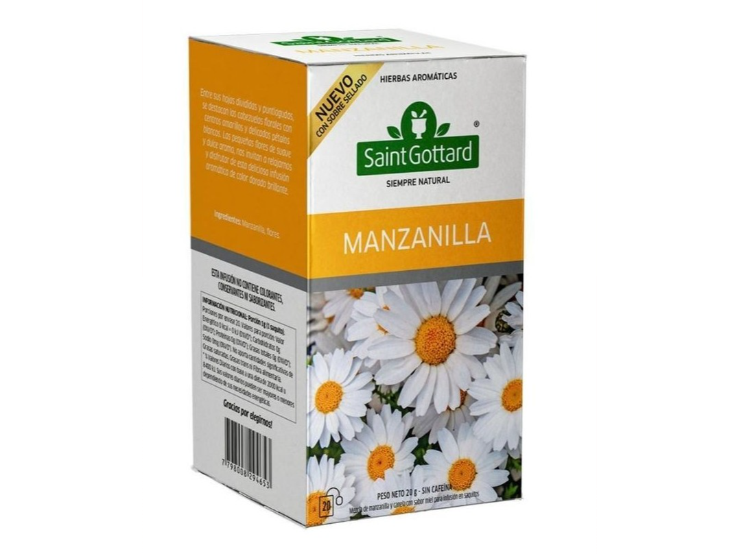 MANZANILLA x20SAQ. SIN TACC SAINT GOTTAR
