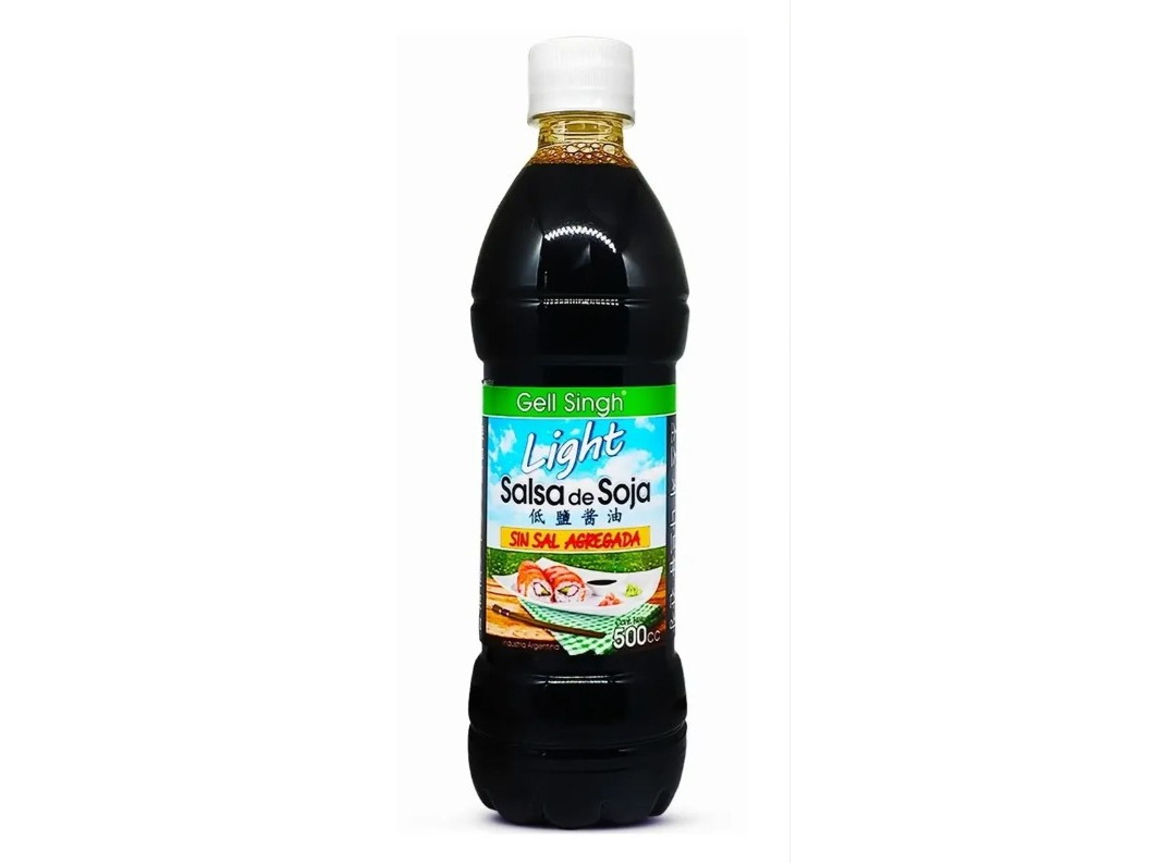 SALSA DE SOJA LIGHT x 500 ml GELLSHING
