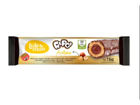 REPOP CUBANITOS DE ARROZ LULEMUU SABOR AVELLANA