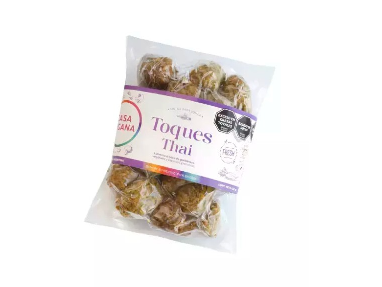 TOQUES (ALBONDIGAS) x 420 gramos CASA VEGANA
