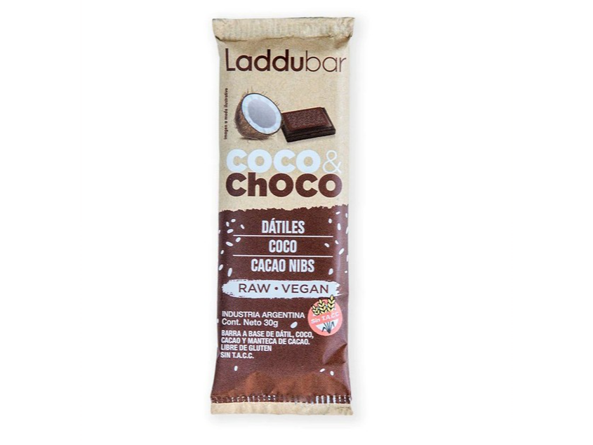 BARRA DE DATILES LADDUBAR SABOR CHOCO Y COCO