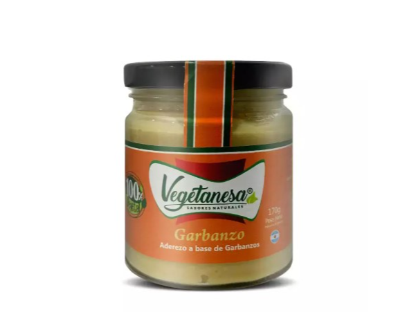 HUMMUS DE GARBANZO CON SESAMO x 170 gr VEGETANESA