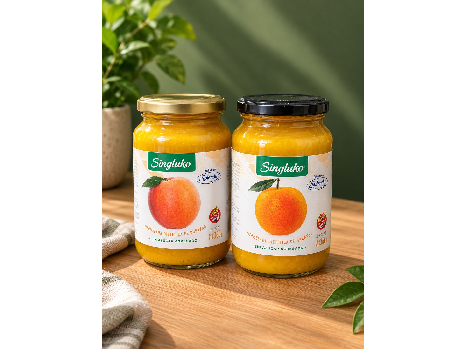 Mermelada dietética SINGLUKO x 360gr