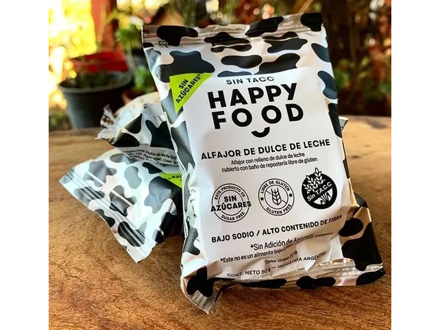 ALFAJOR  SIN AZÚCAR HAPPY FOOD