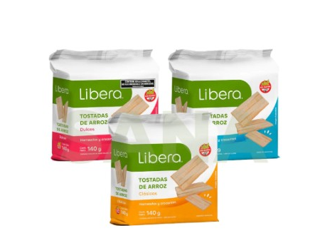 TOSTADAS DE ARROZ LIBERA