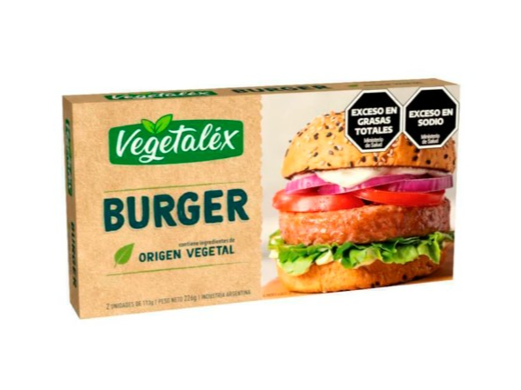 BURGER 100% VEGETAL x 226 gr VEGETALEX