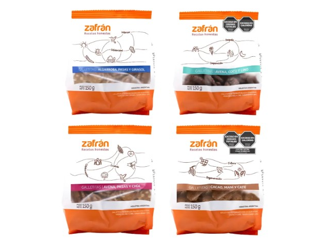 GALLETA INTEGRALES X 150g ZAFRAN