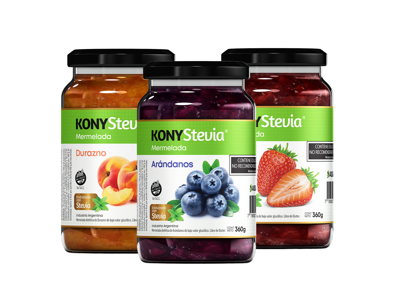 MERMELADA X 360 gr KONY