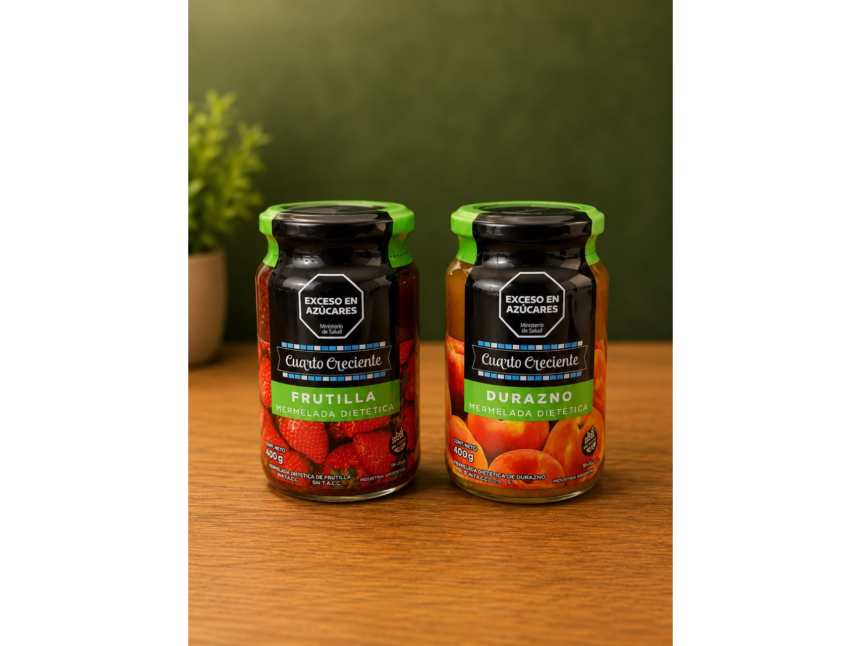 Mermelada Dietética CUARTO CRECIENTE x 400g