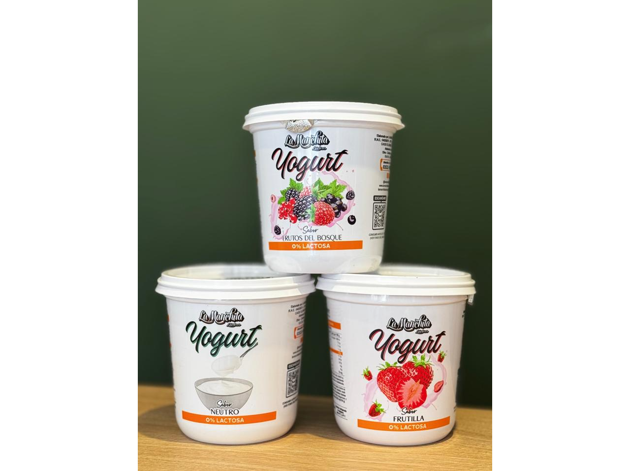YOGUR SIN LACTOSA "LA MANCHITA" X 800 GR