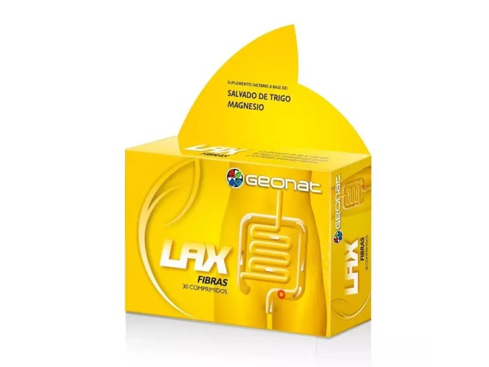 LAX FIBRAS GEONAT X 30 COMPRIMIDOS
