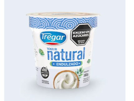 YOGUR NATURAL TREGAR ENDULZADO