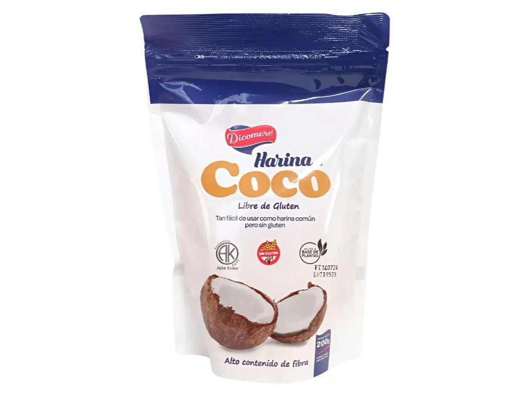 HARINA DE COCO DICOMERE X 200 GR