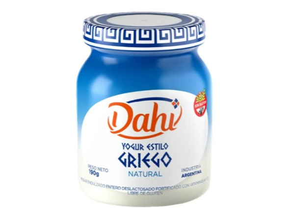 YOGUR GRIEGO NATURAL DAHI X 190 GR