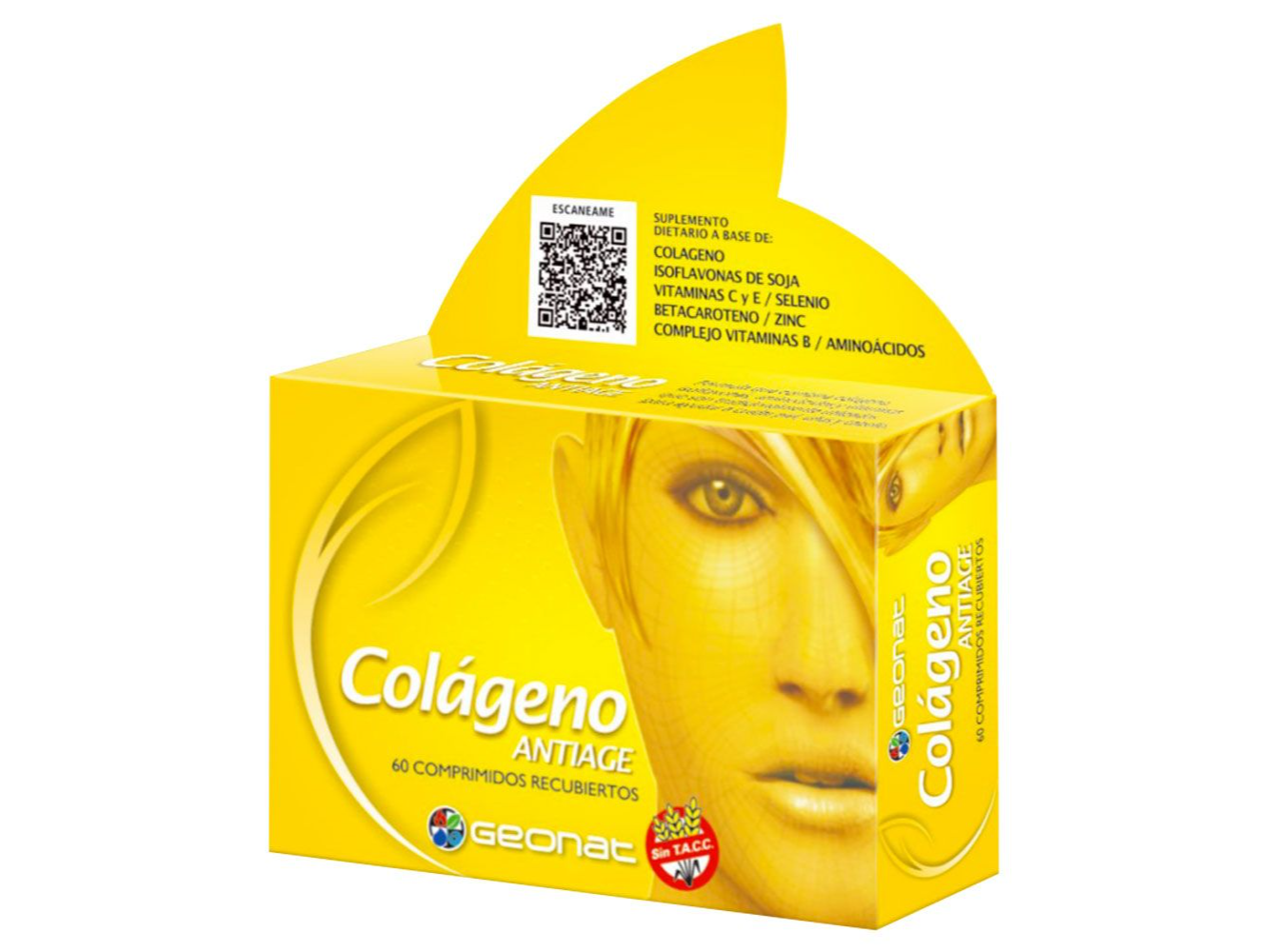 COLAGENO ANTIAGE x 60 comprimidos GEONAT