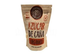 AZÚCAR ORGANICA TIPO MASCABO BROTES X 600 GR
