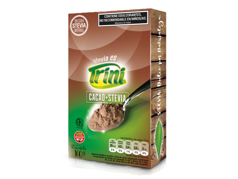 CACAO CON STEVIA TRINI X 100 GR