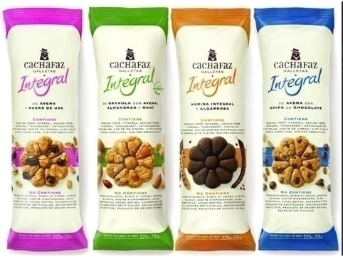 GALLETAS INTEGRALES CACHAFAZ X 225 gr