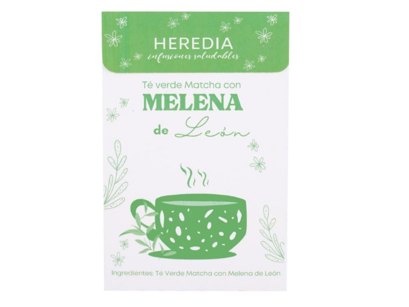 MATCHA + MELENA DE LEÓN X 40 GR HEREDIA