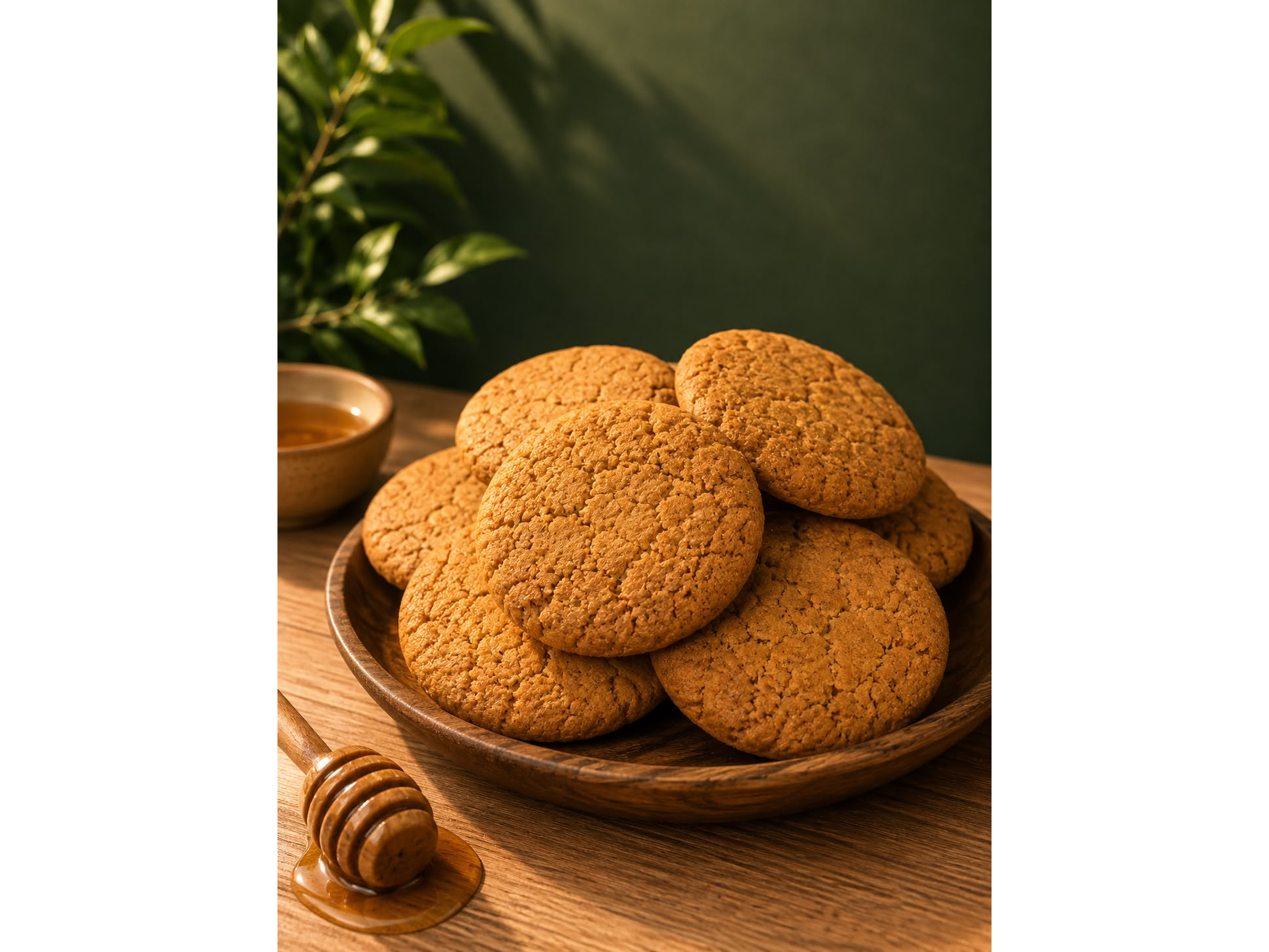 Galletas de miel VEGANAS