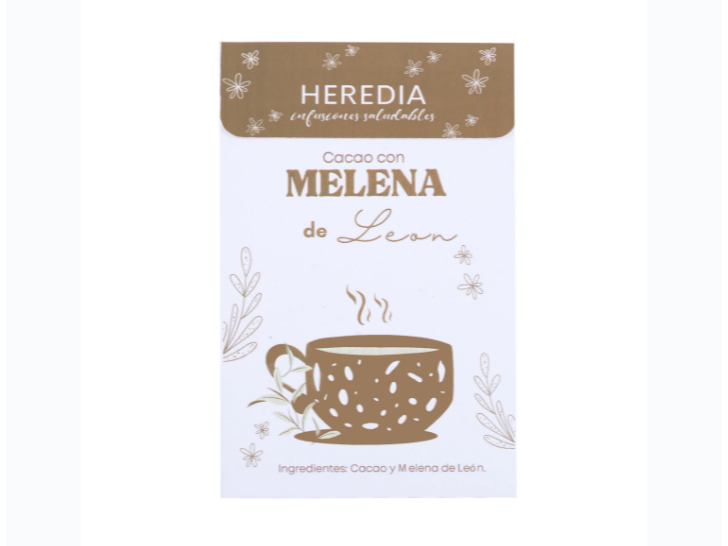 Melena de león con cacao X 40gr HEREDIA