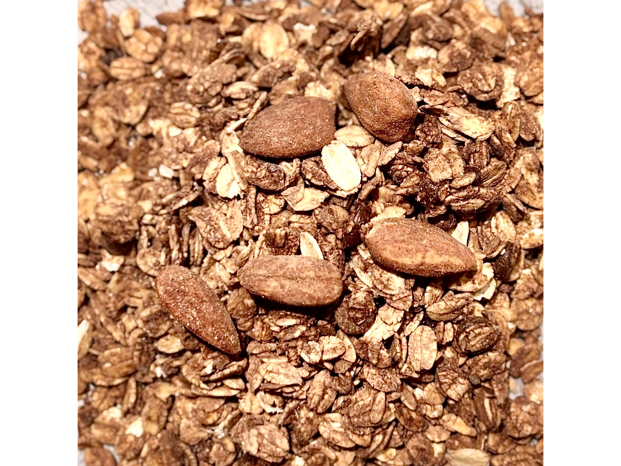 GRANOLA CON CHOCOLATE CACAO Y ALMENDRAS