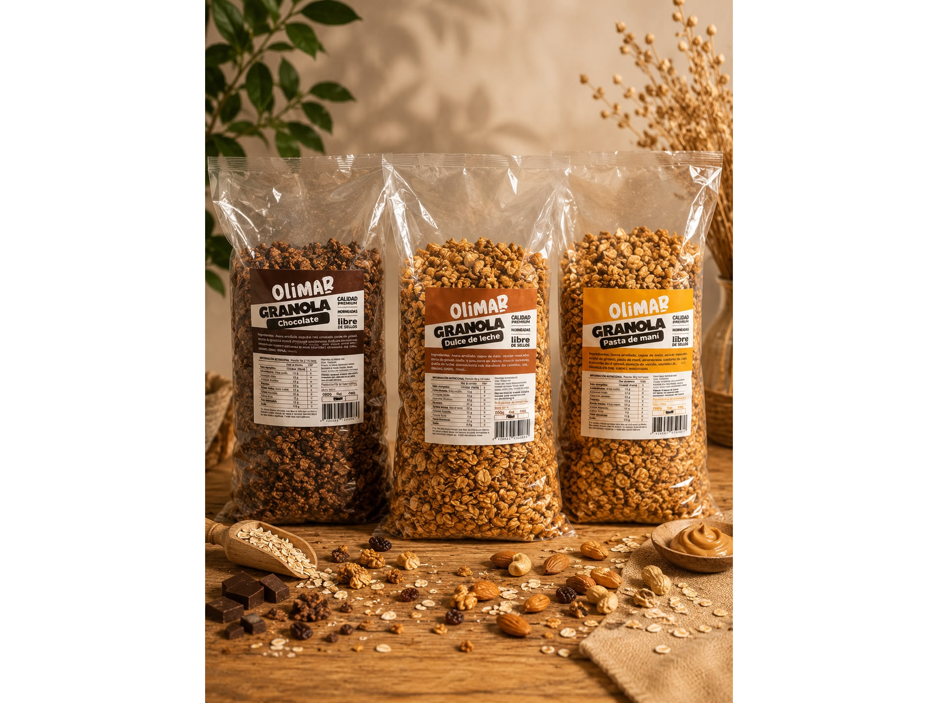 GRANOLA x 1kg OLIMAR