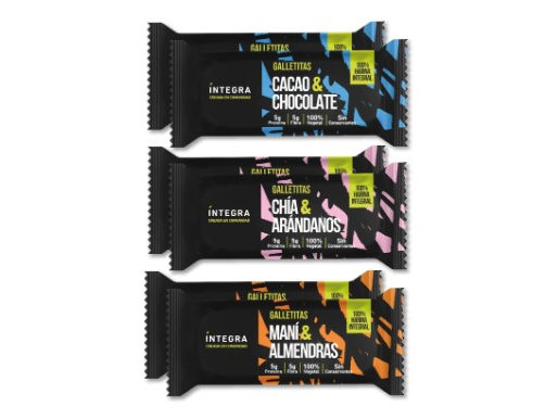 GALLETAS INTEGRALES x 72 gr INTEGRA