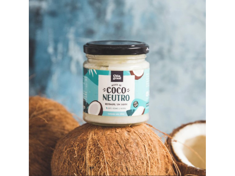 Aceite de Coco Neutro Chia Graal