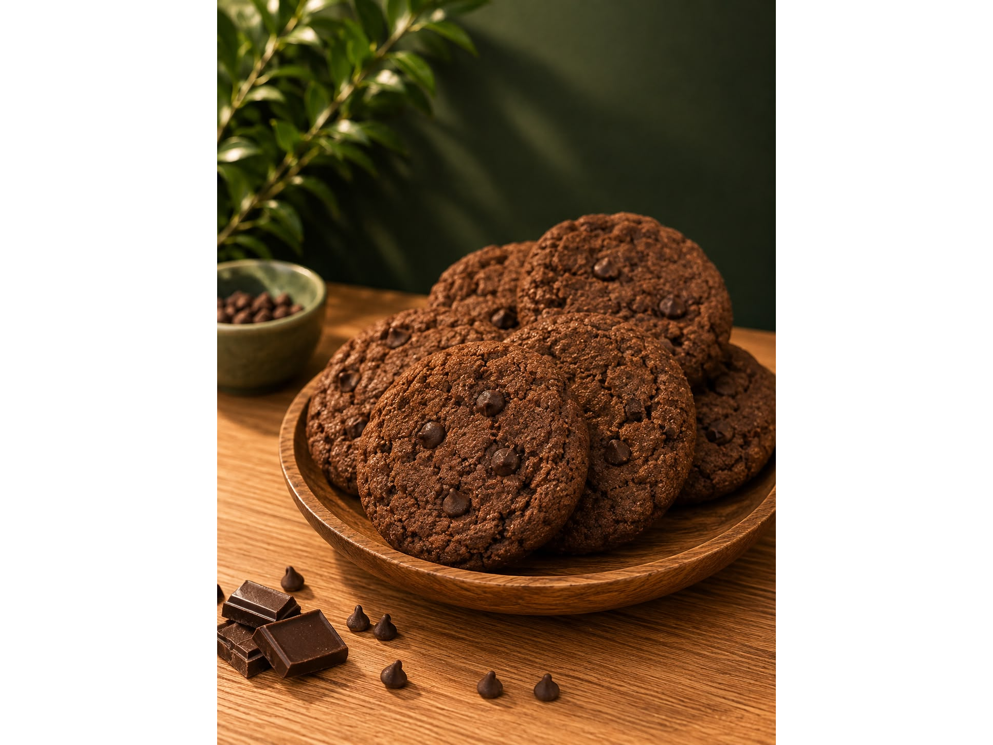 Galletas de chocolate VEGANAS