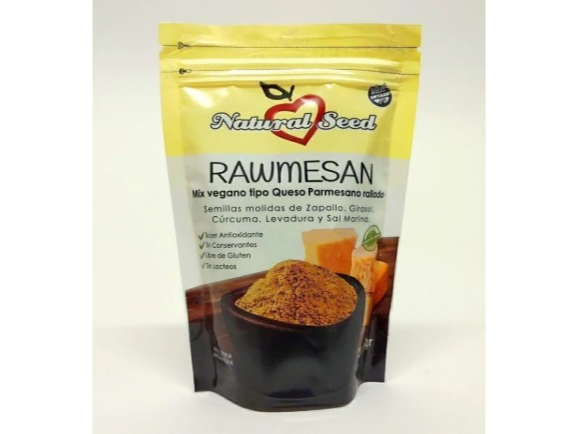 RAWMESAN SIN TACC x 150g NATURAL SEED (QUESO PARMESANO VEGANO)