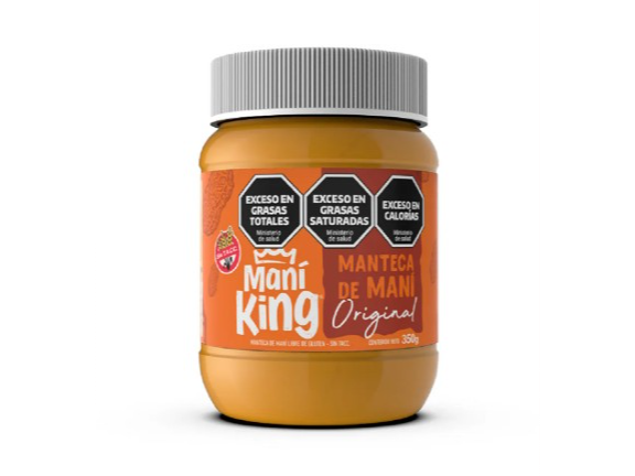 MANTECA DE MANI X 350GR KING