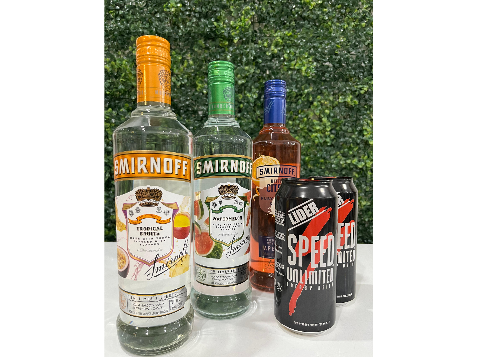 Combo Smirnoff + 2 Speed