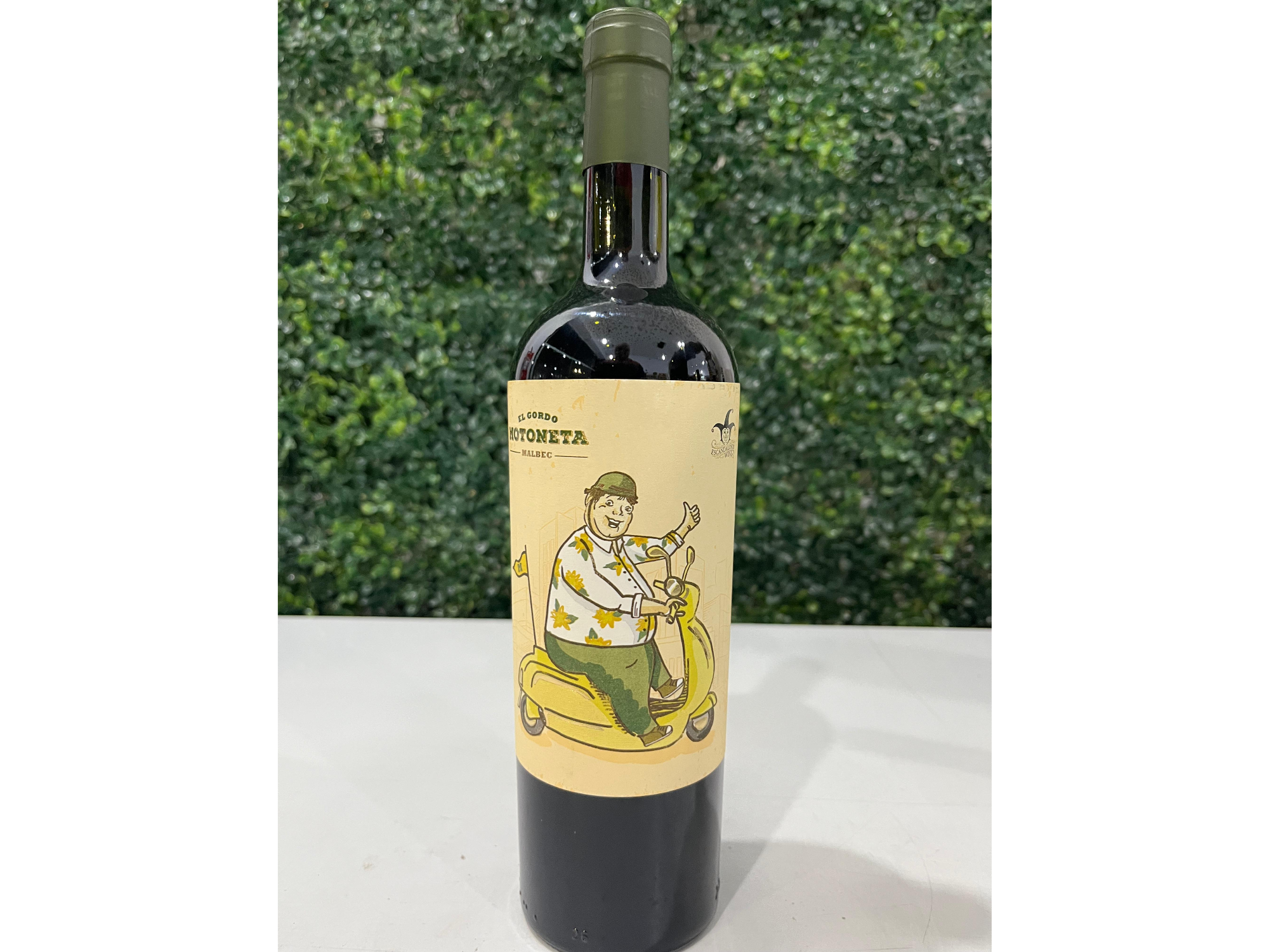 🍷 El Gordo en Motoneta Malbec