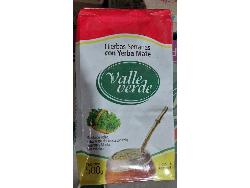 YERBA VALLE VERDE 500GR