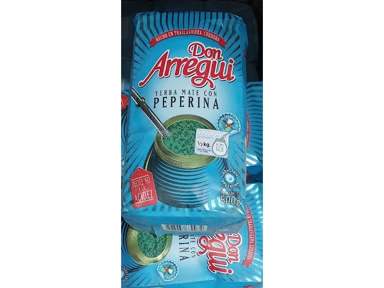 YERBA DON ARREGUI PEPERINA 500GR