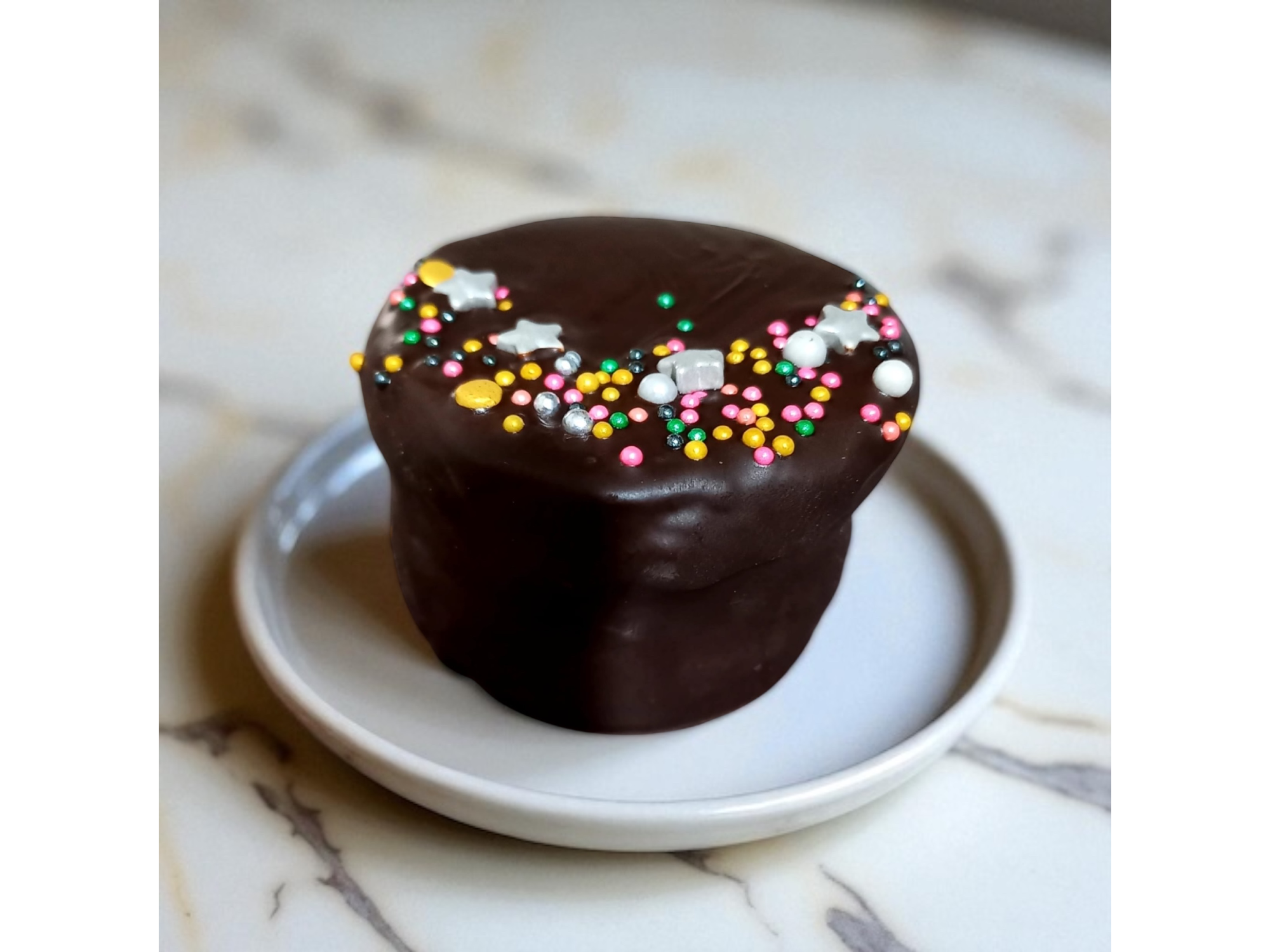Alfajores de chocolate