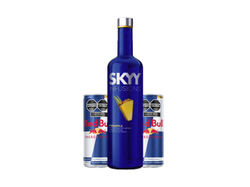sky saborizado + 2 red bull