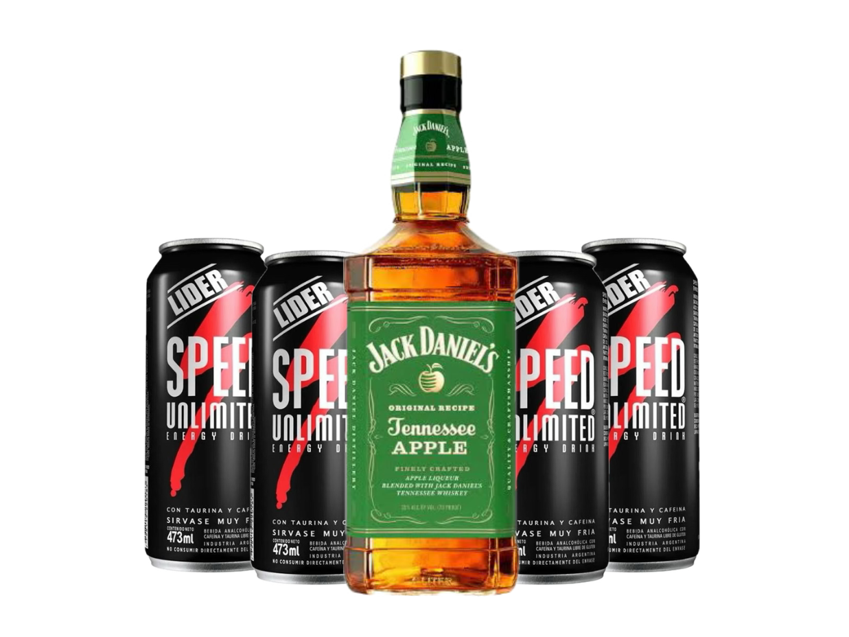 Jack Daniels Apple + 4 speed XL