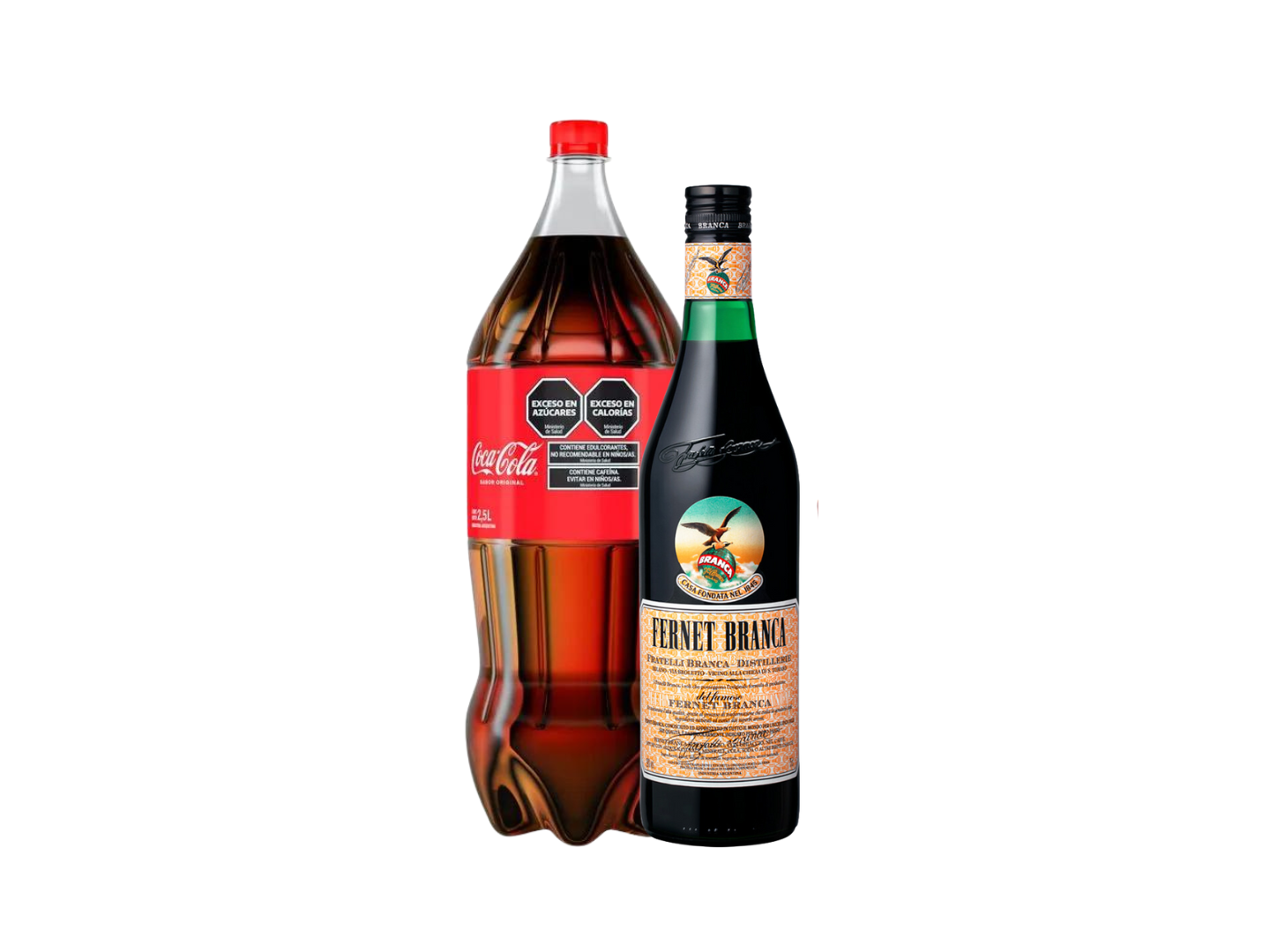 fernet 750 + coca 2,5