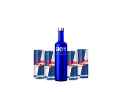 sky saborizado + 2 red bull
