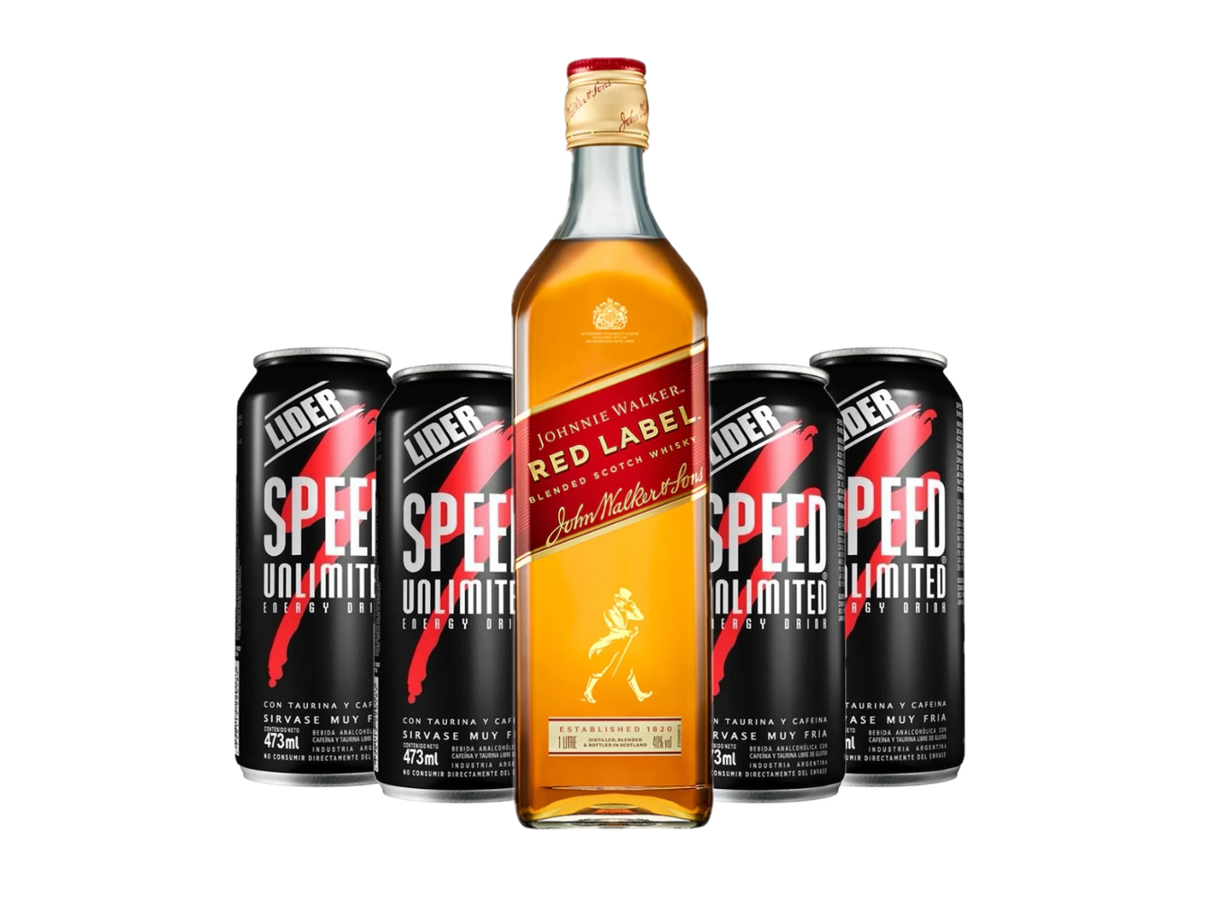 Red Label 1Lt + 4 speed XL