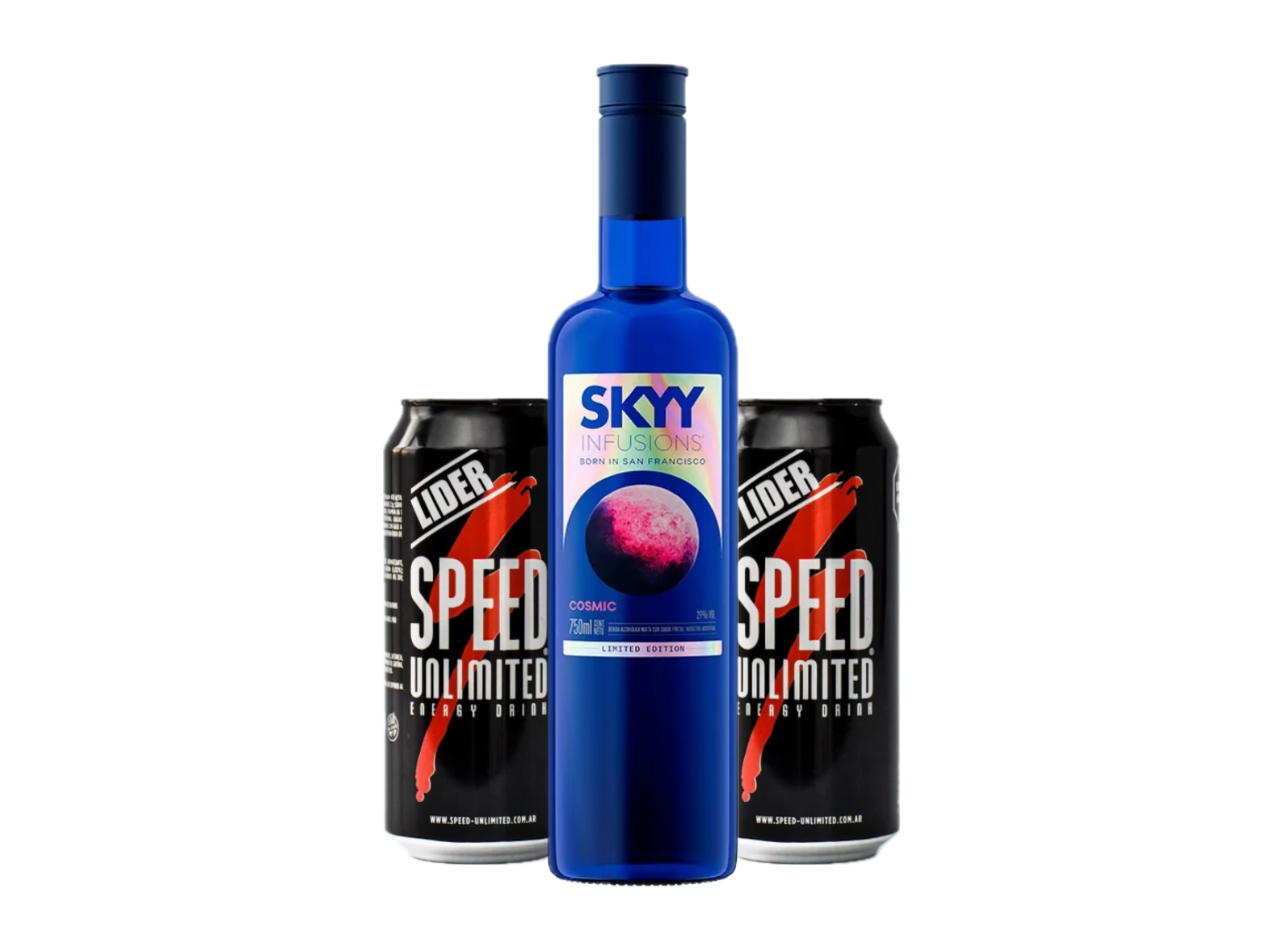 sky saborizado + 2 speed xl