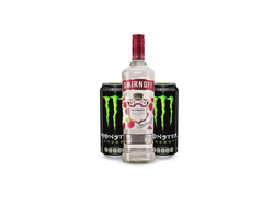 smirnoff saborizado + 2 monster