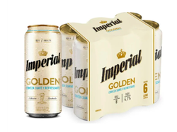 Pack x6 imperial golden 473ml